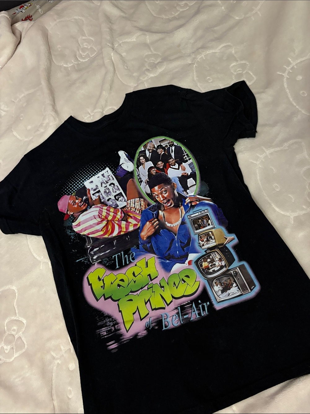 Fresh Prince Graphic Women’s T-Shirt - Black